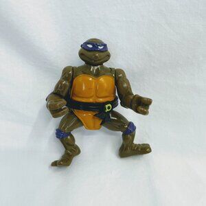 1991 Teenage Mutant Ninja Turtles TMNT Head Droppin' Don (Donatello) Complete